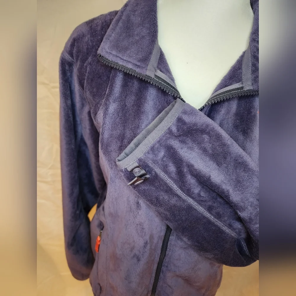 Noth Face 3 in 1 Ski Jacket women's M purple orange fleece - Picture 14 of 16